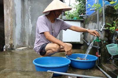 Người dân xã nông thôn mới ở Thái Bình thiếu nước sạchNgười dân xã nông thôn mới ở Thái Bình thiếu nước sạch